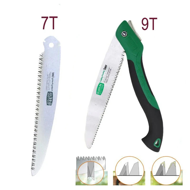 10Inch Garden Saw Pruner Secateurs Pruning SK5 Gardening Serra Camping Saws Foldable Sharp Tooth DIY Woodworking Hand Tool