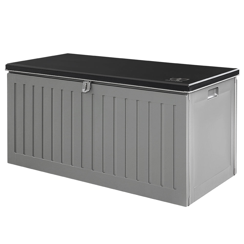Gardeon Outdoor Storage Box Container Lockable Indoor Toy Tools Shed Garden
