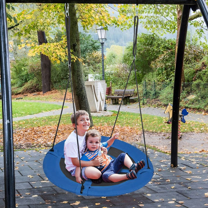 Indoor and Outdoor Flying Swing with Adjustable Hanging Ropes for Kids