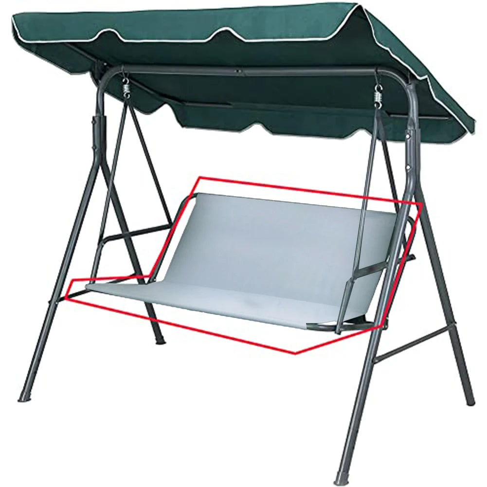 1PC Outdoor Swing Chair Awning Waterproof Seat Cover Garden Swing Seat Cover Outdoor Swing Chair Replacement Swing Covers