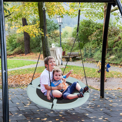 Indoor and Outdoor Flying Swing with Adjustable Hanging Ropes for Kids