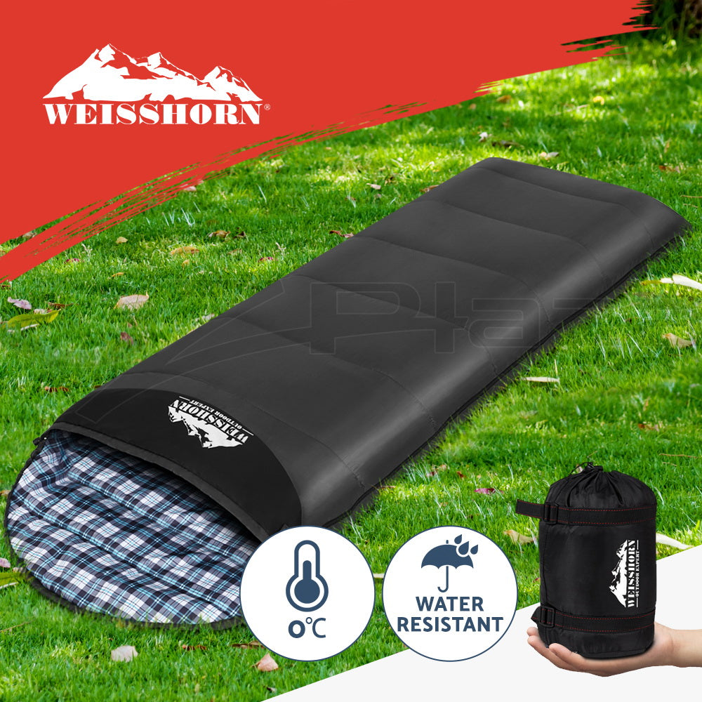 Weisshorn Sleeping Bag Bags Single Double Camping Hiking Tent Winter Summer