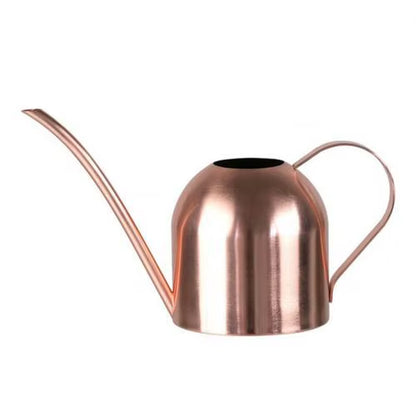 Watering Can Gold Color Stainless Steel Pot Long Spout Indoors Home Plant Pot Bottle Watering Device Meaty Bonsai Garden Tool