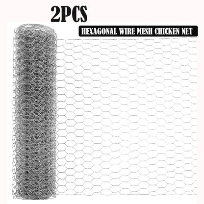 1Pc Metal Netting DIY Wire Mesh Animal Plant Fence Netting Durable Protection Multipurpose Chicken Wire Net for Garden Courtyard
