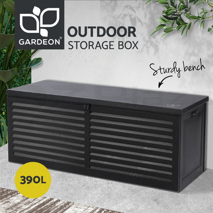 Gardeon Outdoor Storage Box Container Lockable Indoor Toy Tools Shed Garden