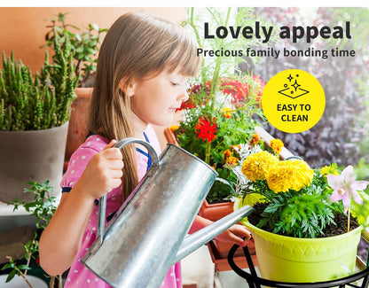 Levede 1X Flower Holder Plant Stand Hanging Pot Basket Plant Garden Wall Storage