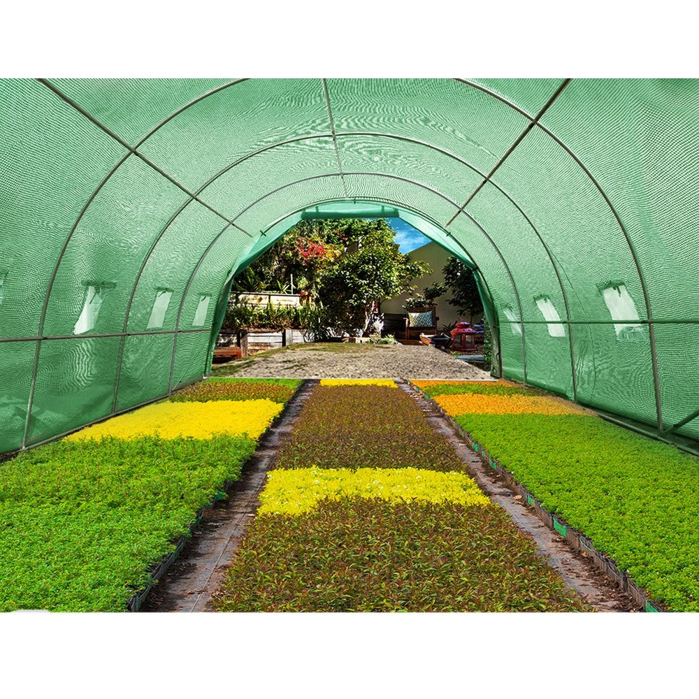 Green Fingers Greenhouse Dome Shed Walk in Tunnel Green House Plant 4X3X2M
