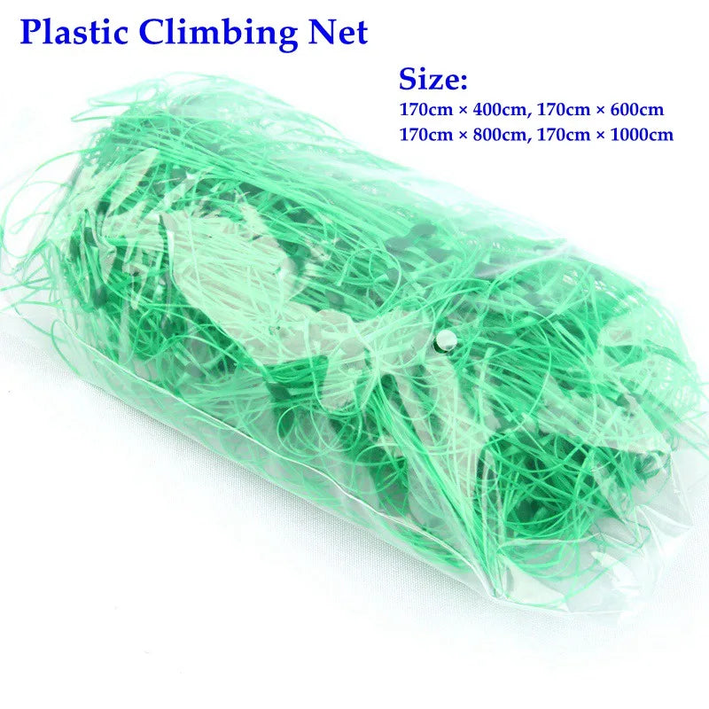 1Pc Garden Plants Climbing Net Plastic & Nylon Net Morning Glory Flower Vine Netting Support Net Grow Holder Trellis Netting