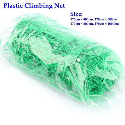 1Pc Garden Plants Climbing Net Plastic & Nylon Net Morning Glory Flower Vine Netting Support Net Grow Holder Trellis Netting