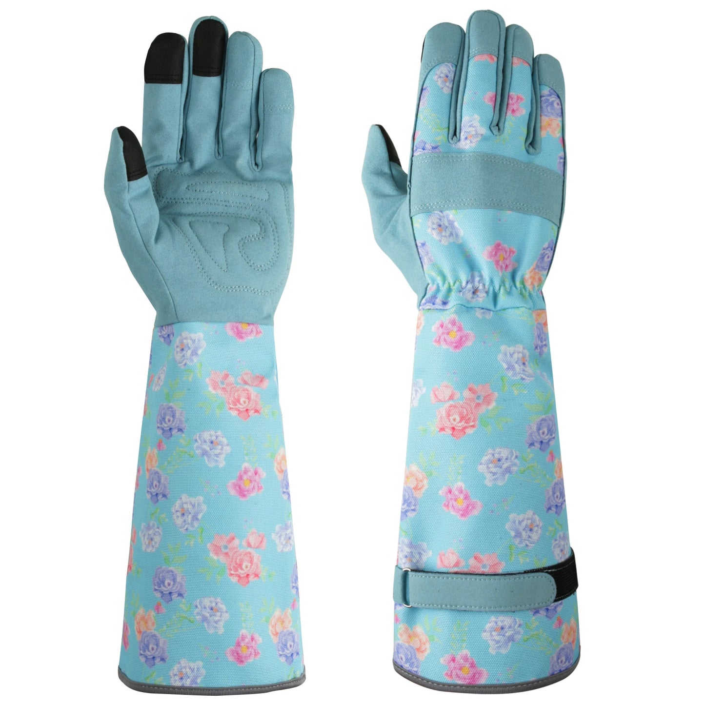 Thorn-Proof Gardening Weeding Working Gloves Breathable Leather Glove Puncture Resistant for Digging, Floral Planting,Pruning