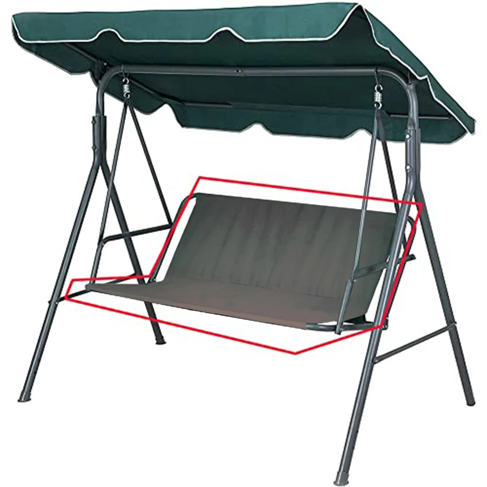 1PC Outdoor Swing Chair Awning Waterproof Seat Cover Garden Swing Seat Cover Outdoor Swing Chair Replacement Swing Covers