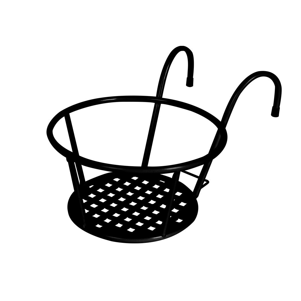 Levede 1X Flower Holder Plant Stand Hanging Pot Basket Plant Garden Wall Storage