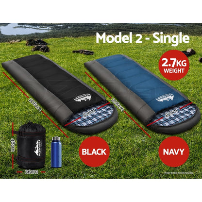 Weisshorn Sleeping Bag Bags Single Double Camping Hiking Tent Winter Summer