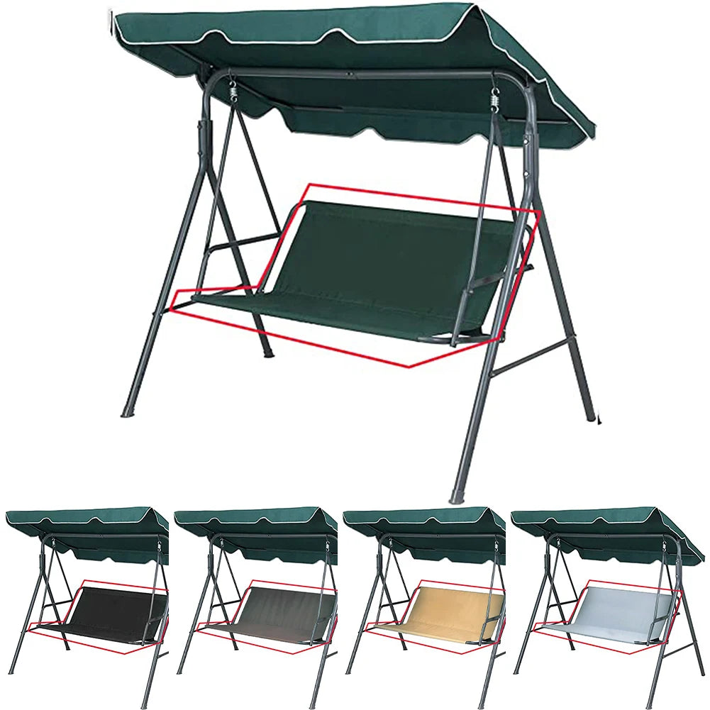 1PC Outdoor Swing Chair Awning Waterproof Seat Cover Garden Swing Seat Cover Outdoor Swing Chair Replacement Swing Covers