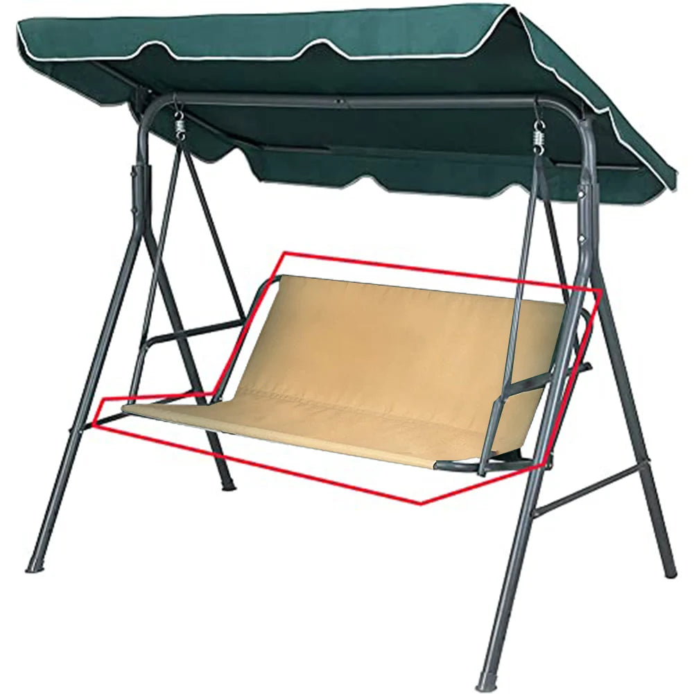 1PC Outdoor Swing Chair Awning Waterproof Seat Cover Garden Swing Seat Cover Outdoor Swing Chair Replacement Swing Covers