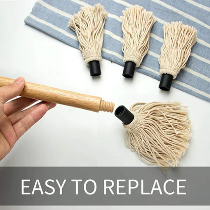 Outdoor Bbq Basting Brushes BBQ Barbecue Grill Greasing Mop Rubber Wood Handle BBQ Baking Dipping Brush on Oil Brush Tool Set