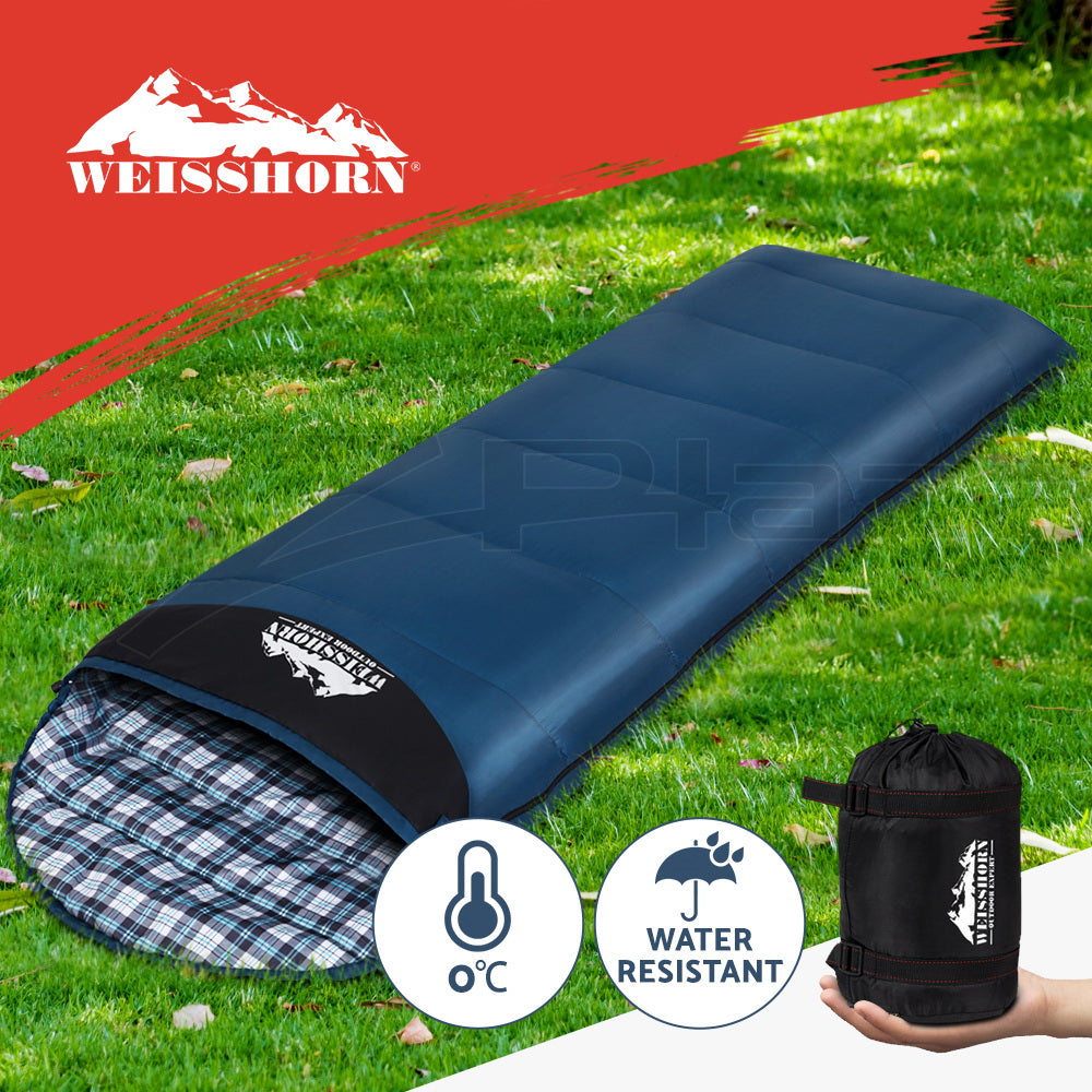 Weisshorn Sleeping Bag Bags Single Double Camping Hiking Tent Winter Summer