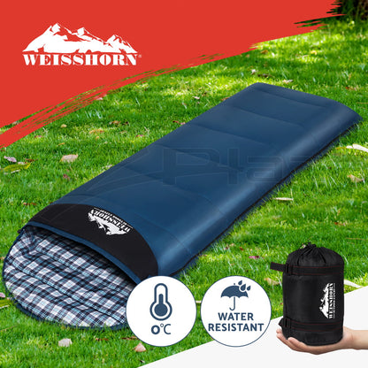 Weisshorn Sleeping Bag Bags Single Double Camping Hiking Tent Winter Summer